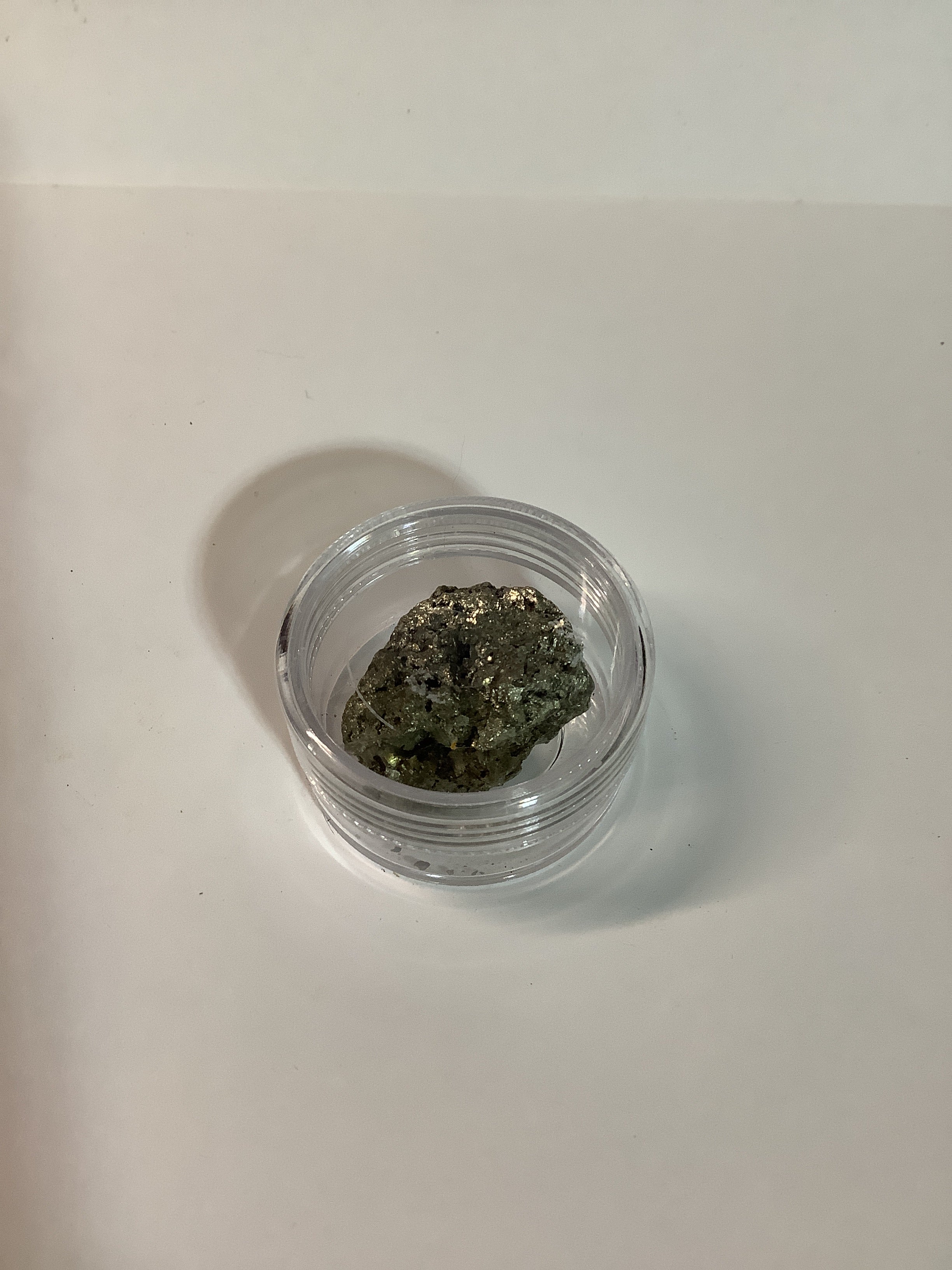 Arkansas Pyrite Dealer's Choice - Acrylic Display Case