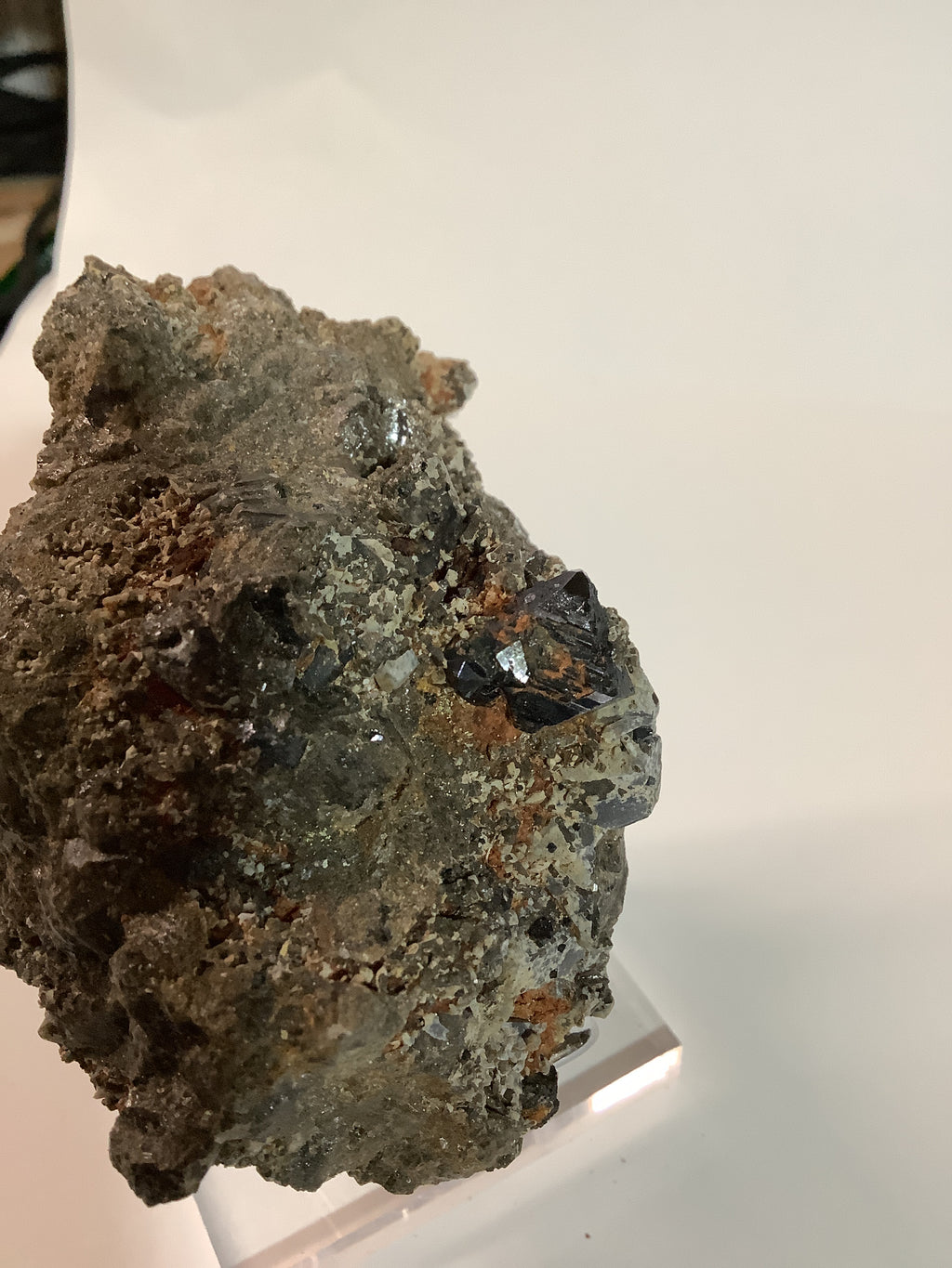 Arkansas Smoky Quartz Cluster with Rare Brookite - Specimen #4