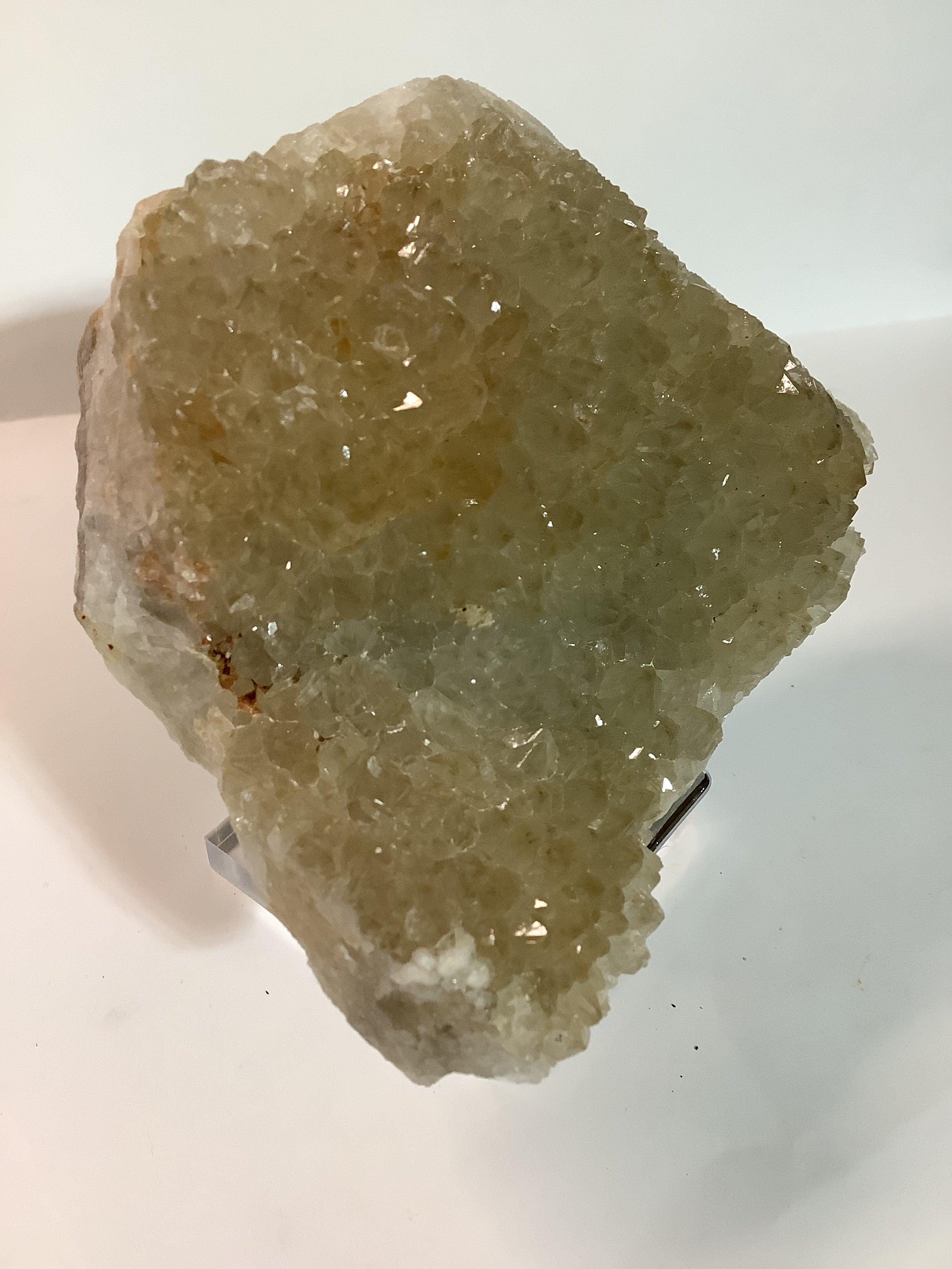 Missouri Druzy Quartz on Lacy Agate - Specimen #2