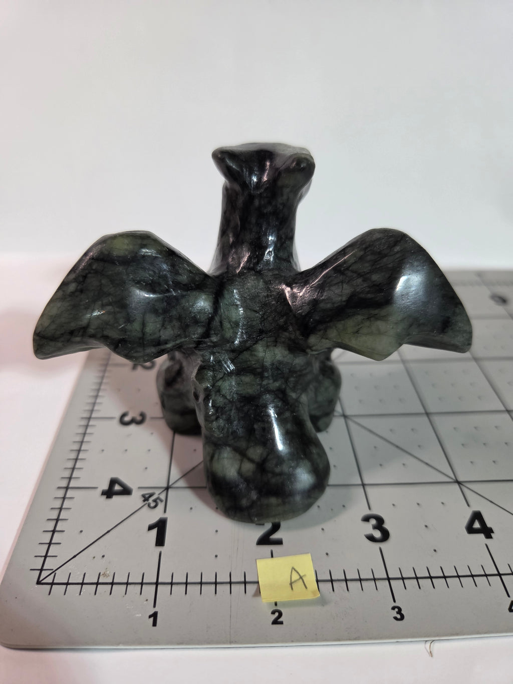 Green Jade Pokémon Charizard Carving - Specimen A