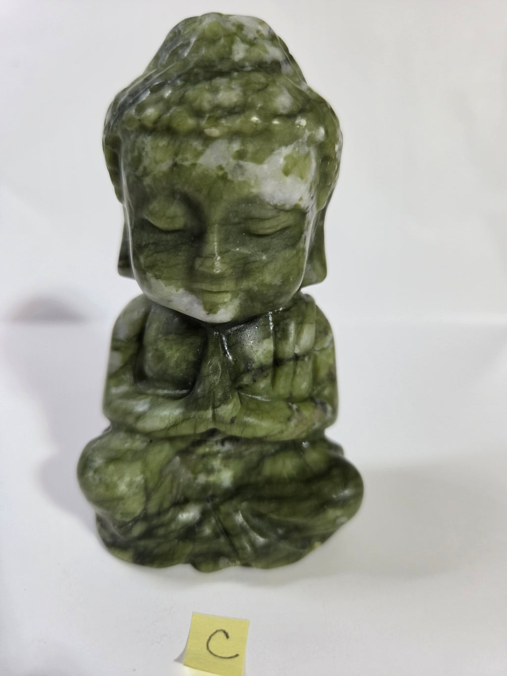 Green Jade Baby Buddha C