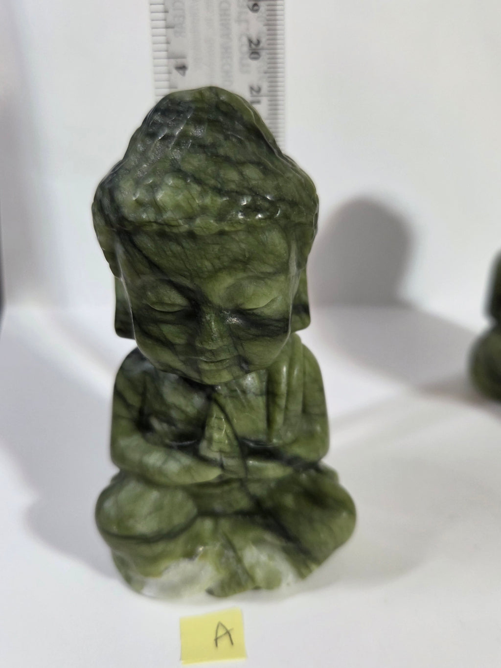 Green Jade Baby Buddha A