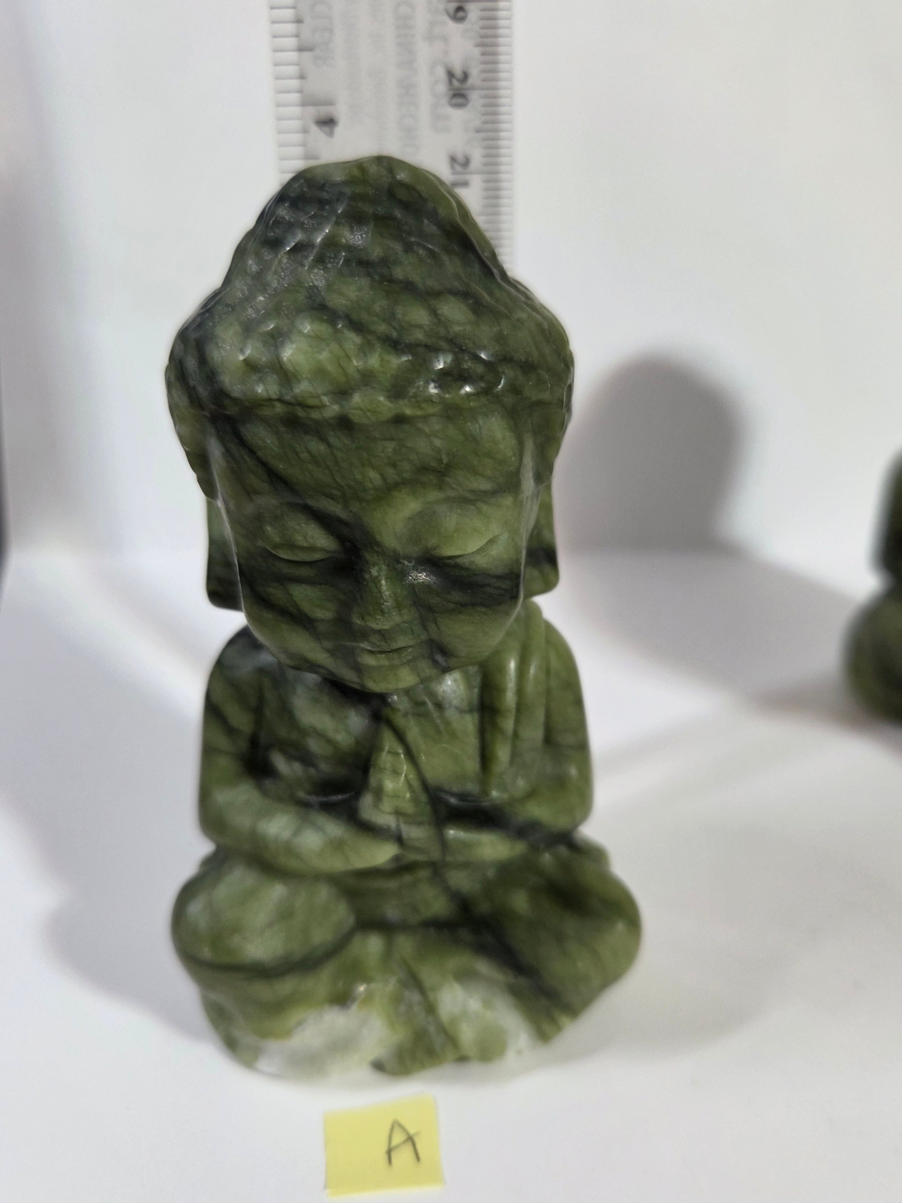 Green Jade Baby Buddha A