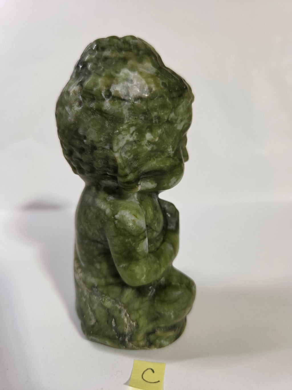 Green Jade Baby Buddha C