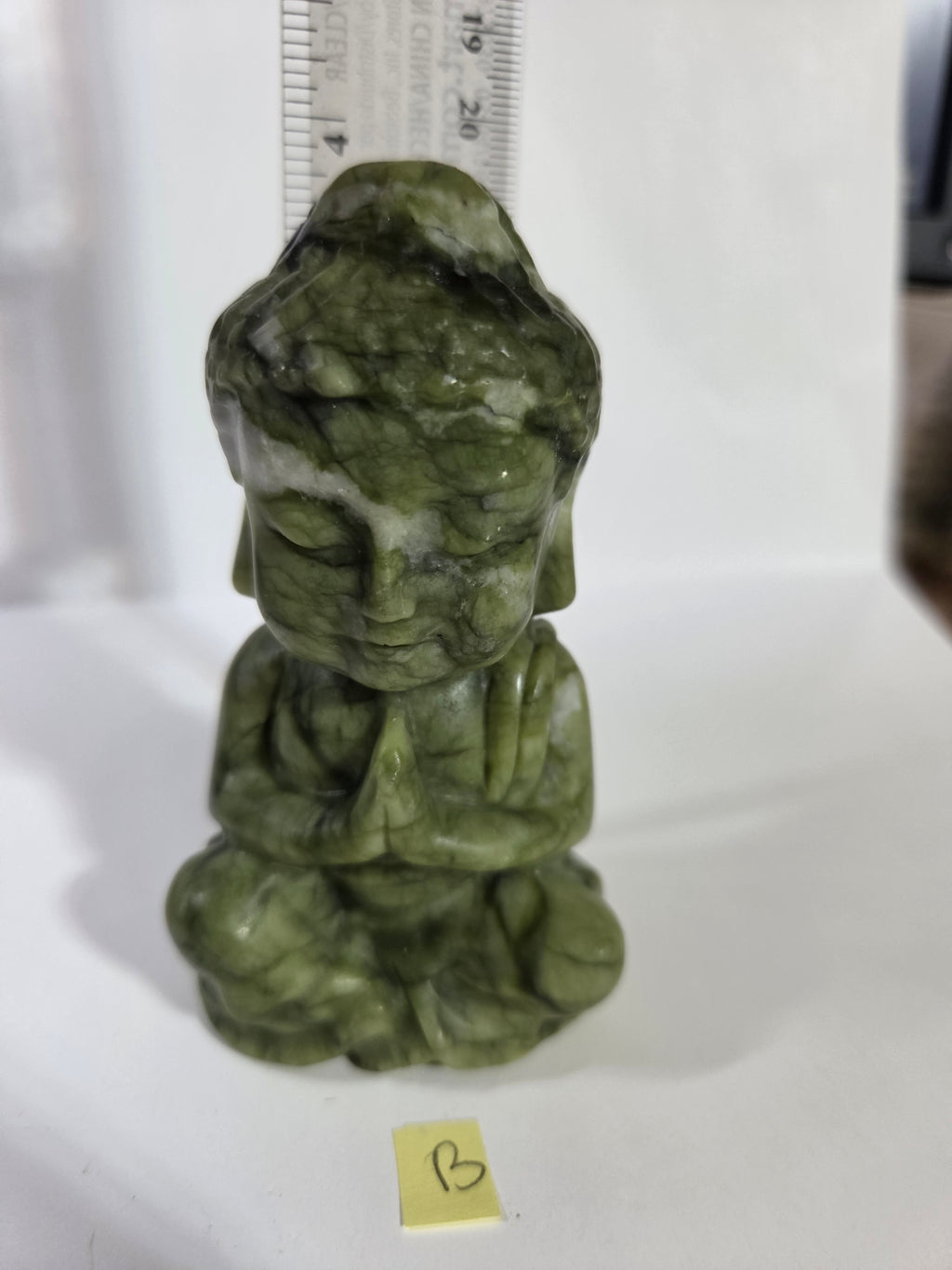 Green Jade Baby Buddha B