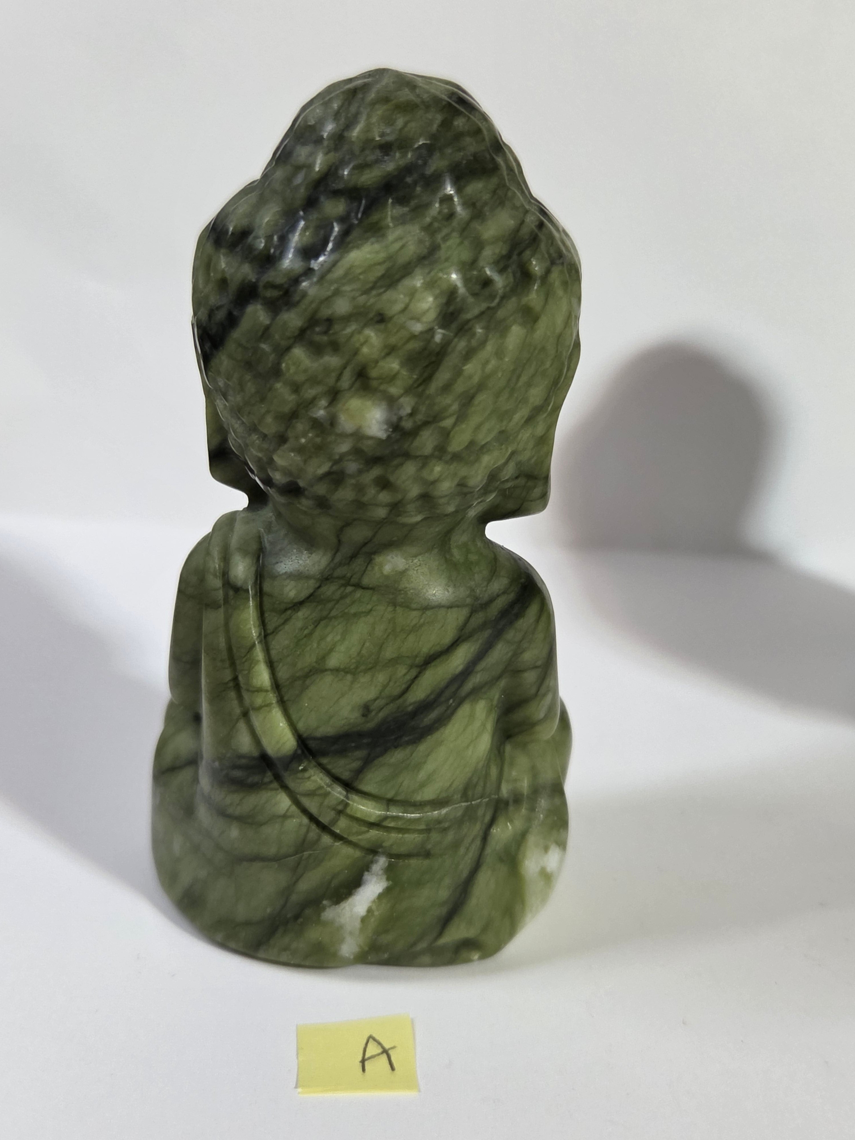 Green Jade Baby Buddha A