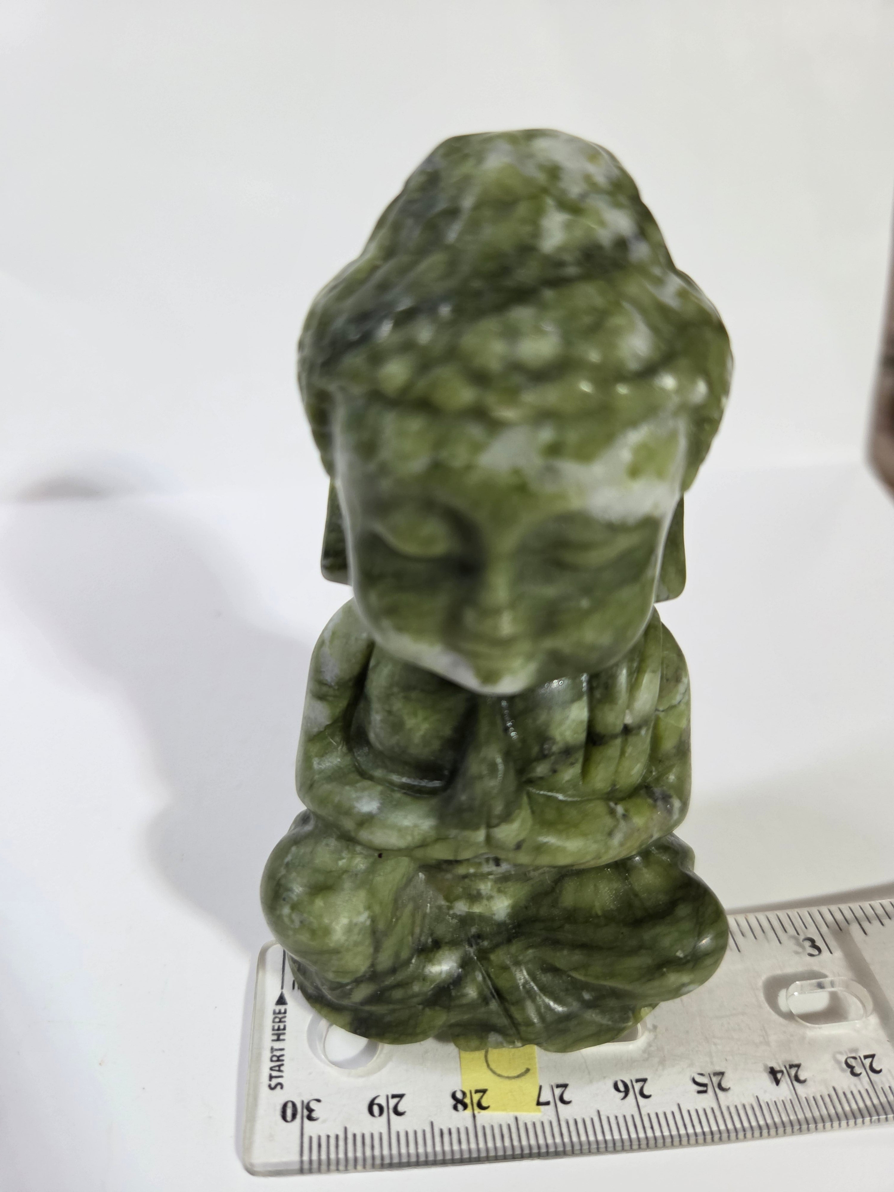 Green Jade Baby Buddha C