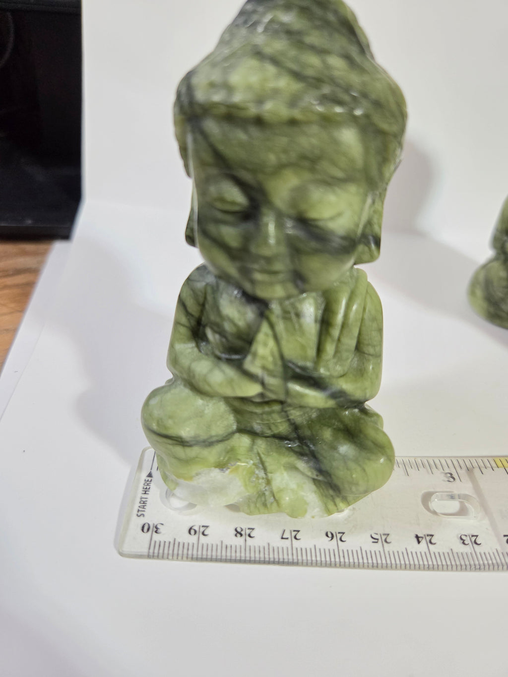 Green Jade Baby Buddha A